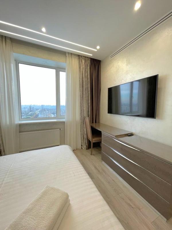 Vip Apartment 120M2 With Panoramic Windows, 22 Floor. Obolon Kiev Buitenkant foto